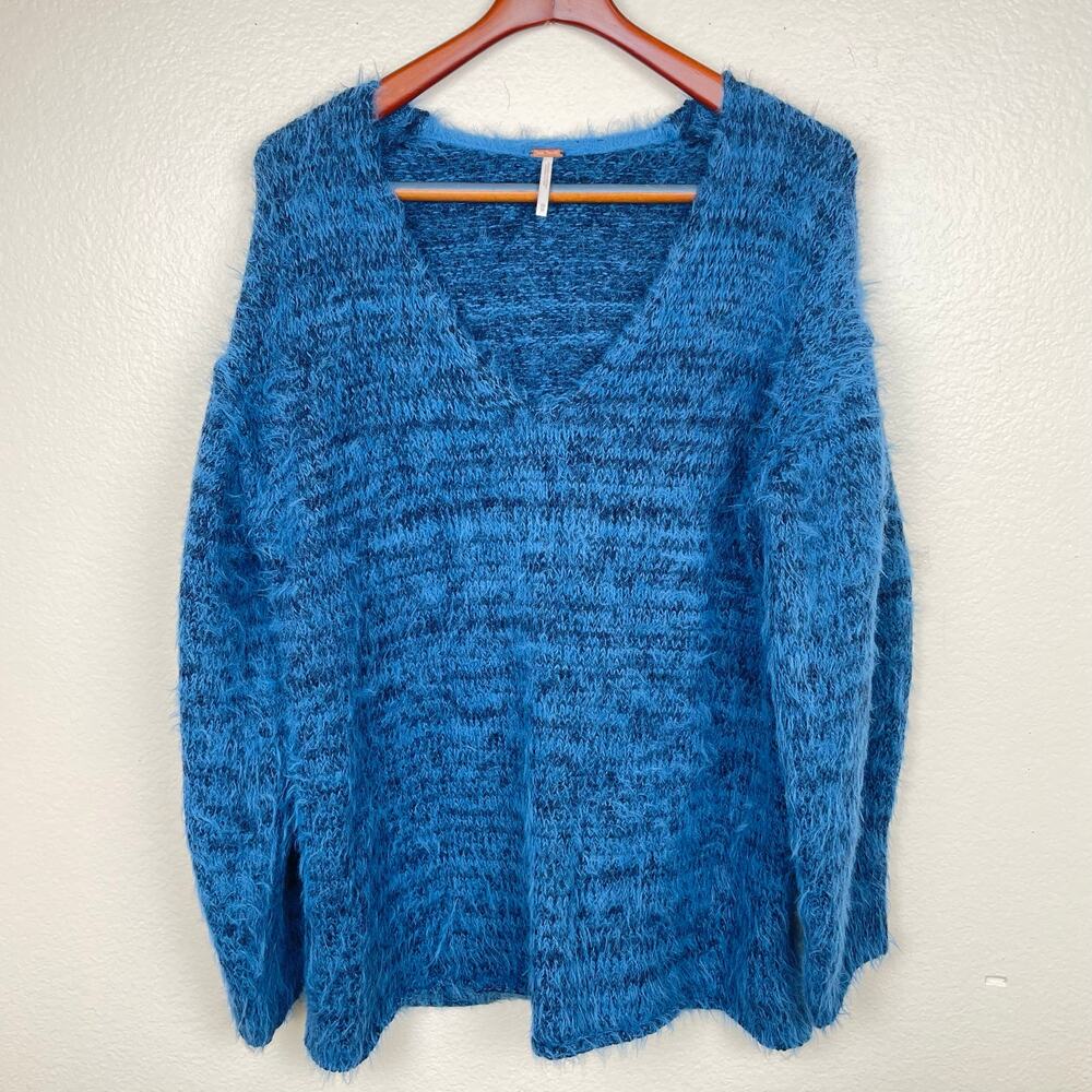 Free People Sweater Sz XS Pullover Slouchy Oversized Cozy Minimalist Grunge Boho